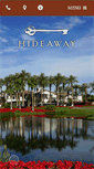 Mobile Screenshot of hideawaygolfclub.com